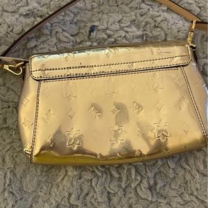 Metallic gold beautiful one of a kind Michael Kors purse